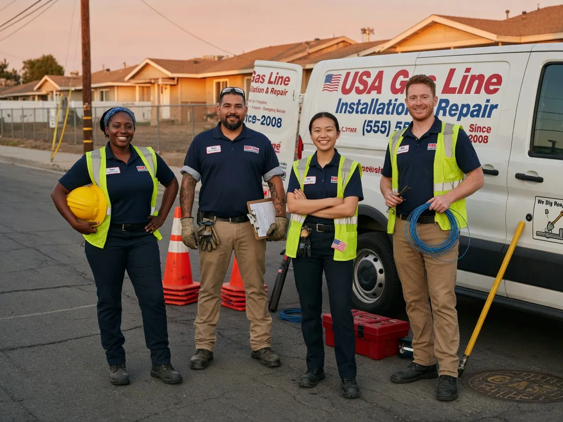 Gas Line Installation company in Blaine, OH